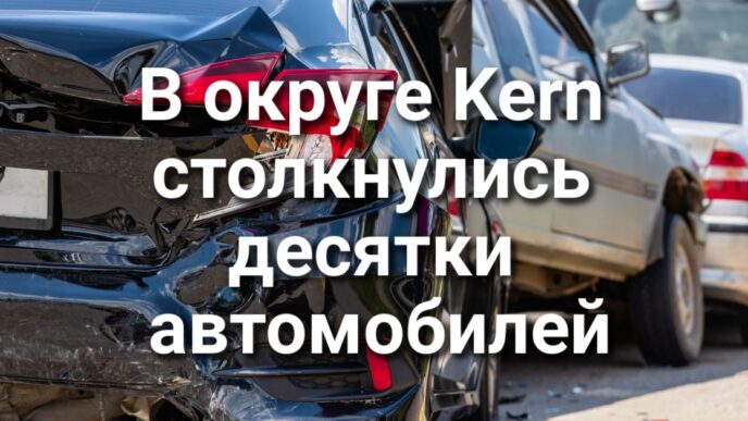 В округе Kern столкнулись десятки автомобилей. Калифорния хочет разрешить жителям судиться с федеральными агентами. Экс-сотрудникам ICE могут запретить работать в школах и полиции.