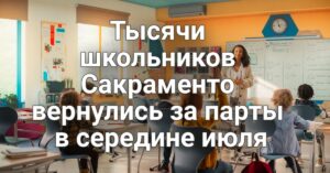 В Roseville старшеклассник погиб в результате ДТП на территории школы. В Сакраменто для тысяч школьников учебный год начался в середине июля. Калифорния уступила Техасу проект верфи.