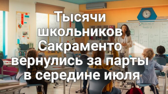 В Roseville старшеклассник погиб в результате ДТП на территории школы. В Сакраменто для тысяч школьников учебный год начался в середине июля. Калифорния уступила Техасу проект верфи.